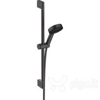 dusas - \ Hansgrohe Pulsify Select S 105, matt black - 1 nuotrauka