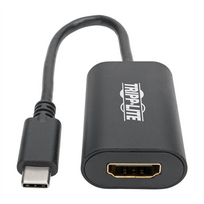 usb video adapteris - Tripp Lite USB-C to HDMI Adapter U444-06N-HD4K6B/4K - 1 nuotrauka