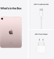 mini plansete - Apple iPad mini (2021) Wi-Fi   Cellular 256GB Pink (Rožinis) - 10 nuotrauka