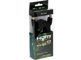 3m hdmi kabelis - Laidas Blow Cable HDMI to HDMI Black 3m - 2 nuotrauka