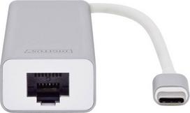 ethernet usb c hub - Dock stotelė Digitus Digitus USB-C GigE, sidabro, 0.01 m - 3 nuotrauka