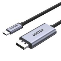 displayport cable - Laidas Unitek V1409A, juoda/pilka, 2 m - 2 nuotrauka