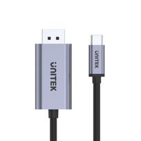 displayport cable - Laidas Unitek V1409A, juoda/pilka, 2 m - 3 nuotrauka