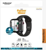 apple watch series 5 - PanzerGlass Apple, Watch 4/5/6/SE 40mm, Antibacterial glass, Juodas, Antifingerprint screen protector, Full frame coverage; Rounded edges; Crystal clear; 100% touch preservation; Original PanzerGlass; Easy Click Solution; No Air Bubbles - 5 nuotrauka
