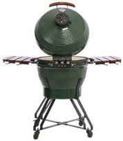 kamado 24 - TunaBone Kamado Pro 24", L dydžio, žalia - 3 nuotrauka