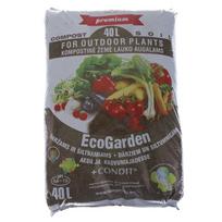 Kompostas EcoGarden daržui ir šiltnamiui su Condit trąšomis Juknevičiaus, 40 l