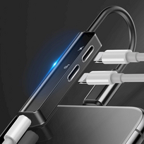 lightning to 3.5mm - Baseus L52 Lightning To 3.5mm Adapter Black - 9 nuotrauka