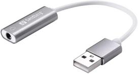 ausiniu laidas kabelis - Sandberg 134-13 Headset USB Converter - 1 nuotrauka