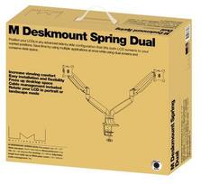 2 monitoriu laikiklis - Multibrackets Dual Deskmount 15 - 27" Black - 3 nuotrauka