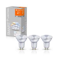 ismanioji lempute - Ledvance LED, GU10, PAR16, 5 W, 350 lm, 2700 - 6500 °K, įvairių spalvų, 3 vnt. - 2 nuotrauka