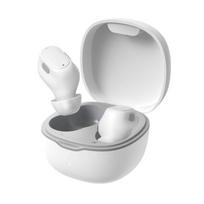 baseus ausines belaides - Baseus WM01 White (Baltos) - 4 nuotrauka