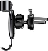 laikikliai i - Baseus Mini Gravity Car Mount Black - 3 nuotrauka
