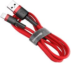 iphone laidas senukai - Baseus Cafule USB To Apple Lightning Cable 3m Black - 1 nuotrauka