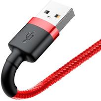 iphone laidas senukai - Baseus Cafule USB To Apple Lightning Cable 3m Black - 3 nuotrauka