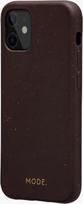 iphone 12 mini case - Dbramante1928 Barcelona Back Case For Apple iPhone 12 Mini Dark Chocolate - 3 nuotrauka