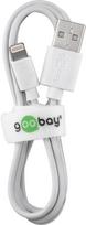 lightning mfi - Goobay Lightning auf USB 1m Weiß [Apple MFI zertifiziert / Sync- / Ladekabel / Datenkabel] - 2 nuotrauka