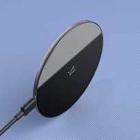 wireless charger baseus - Baseus Simple Fast Wireless Charger 15W White - 6 nuotrauka