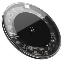 wireless charger baseus - Baseus Simple Fast Wireless Charger 15W Transparent - 3 nuotrauka