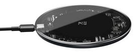 wireless charger baseus - Baseus Simple Fast Wireless Charger 15W Transparent - 5 nuotrauka