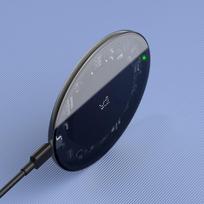 wireless charger baseus - Baseus Simple Fast Wireless Charger 15W Transparent - 6 nuotrauka