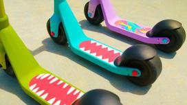 razor paspirtukas - Paspirtukas Razor Wild Ones Junior Kick Dino - 3 nuotrauka