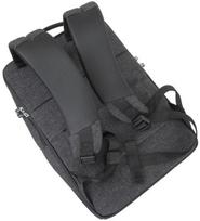 deklas macbook rivacase - Rivacase Melange MacBook Pro And Ultrabook Backpack 15.6'' Black - 7 nuotrauka