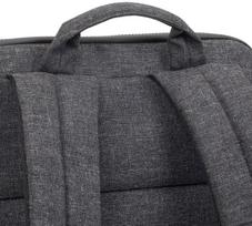 deklas macbook rivacase - Rivacase Melange MacBook Pro And Ultrabook Backpack 15.6'' Black - 14 nuotrauka