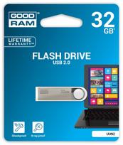 a gb - Goodram UUN2 32GB USB2.0 Silver - 4 nuotrauka