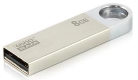 usb atmintukai - Goodram UUN2 8GB USB2.0 Silver - 2 nuotrauka