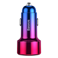 charger pps - Baseus Magic Dual USB Car Charger PPS QC 4.0 Red - 7 nuotrauka
