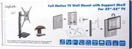 televizoriaus laikiklis - LogiLink TV Wall Mount 32 - 55" BP0048 - 3 nuotrauka