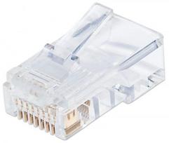 Techly Modular RJ45 Plug UTP 8P8C Cat.6 100pcs