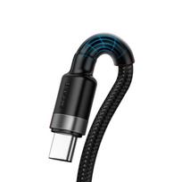 huawei type c - Baseus Cafule HW Quick Charging USB To USB Type-C Cable 1m Black/Grey - 4 nuotrauka