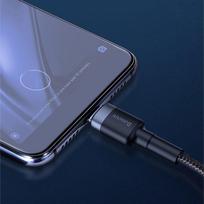 huawei type c - Baseus Cafule HW Quick Charging USB To USB Type-C Cable 1m Black/Grey - 12 nuotrauka