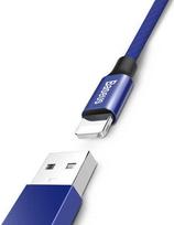 usb lightning laidas baseus - Baseus Yiven USB To Apple Lightning Cable 1.2m Navy Blue - 3 nuotrauka