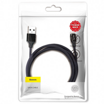 apple laidu - Baseus Yiven USB To Apple Lightning Cable 1.2m Black - 2 nuotrauka