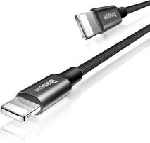 apple laidu - Baseus Yiven USB To Apple Lightning Cable 1.2m Black - 5 nuotrauka