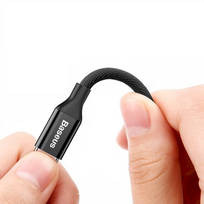 apple laidu - Baseus Yiven USB To Apple Lightning Cable 1.2m Black - 8 nuotrauka