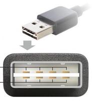 usb to usb c cable 2 m - Delock Cable USB to USB Black 1 m - 3 nuotrauka