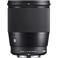 objektyvas sony e mount - Sigma 16mm F1.4 DC DN For Sony - 3 nuotrauka