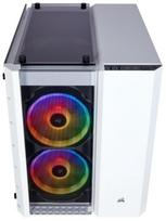 micro atx baltas korpusas - Corsair PC Case Crystal 280X RGB Tempered Glass White - 7 nuotrauka