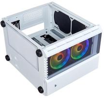 micro atx baltas korpusas - Corsair PC Case Crystal 280X RGB Tempered Glass White - 12 nuotrauka