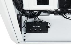 micro atx baltas korpusas - Corsair PC Case Crystal 280X RGB Tempered Glass White - 18 nuotrauka