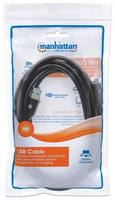 usb c 3 type c 3m - Manhattan USB To USB Type-C Black 3m - 5 nuotrauka