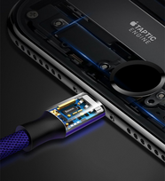 usb lightning laidas baseus - Baseus Yiven USB to Apple Lightning Cable 1.8m Black - 12 nuotrauka