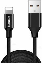 usb lightning laidas baseus - Baseus Yiven USB to Apple Lightning Cable 3m Black - 1 nuotrauka