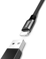 usb lightning laidas baseus - Baseus Yiven USB to Apple Lightning Cable 3m Black - 2 nuotrauka