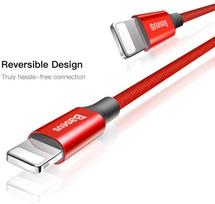 apple laidu - Baseus Yiven USB to Apple Lightning Cable 1.8m Red - 3 nuotrauka