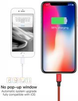 apple laidu - Baseus Yiven USB to Apple Lightning Cable 1.8m Red - 8 nuotrauka