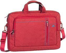 Rivacase 7530 Canvas Shoulder Bag 15.6'' Red